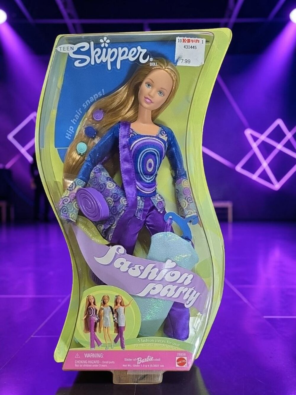 2000 Teen Skipper Fashion Party NRFB
